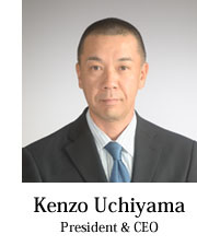Kenzo Uchiyama, President & CEO